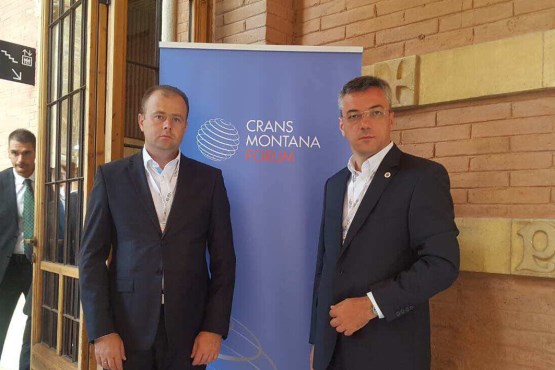 Deputy Speaker of the House of Peoples of the Parliamentary Assembly of BiH Ognjen Tadić participated at the 28th Annual Session of the Crans Montana Forum